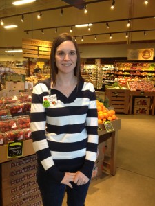 Patricia O'Donnell, Community Relations Coordinator for EarthFare Supermarket in Fairview Park, Ohio.